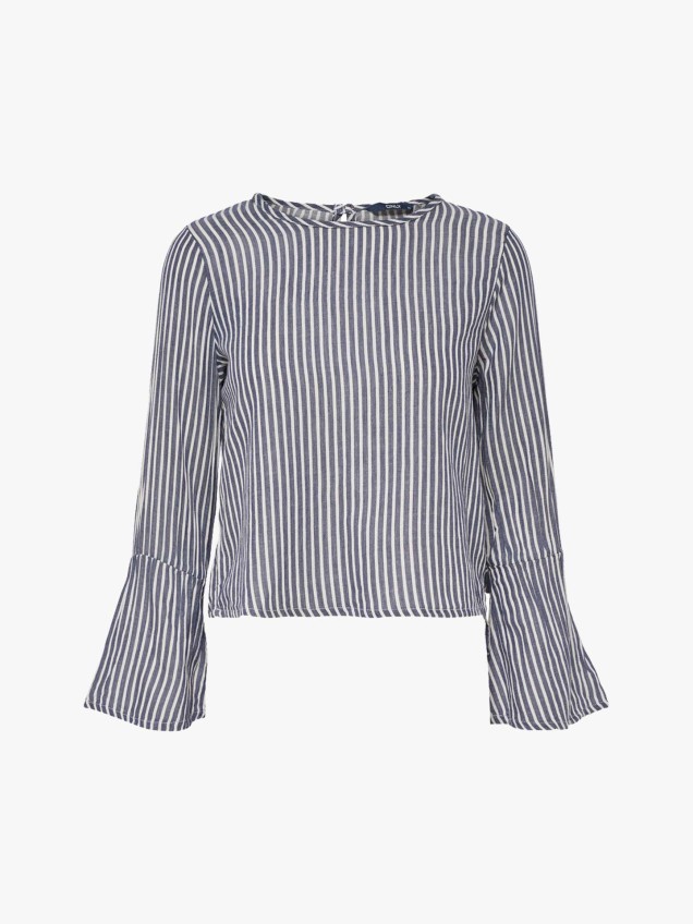 Blusa às riscas