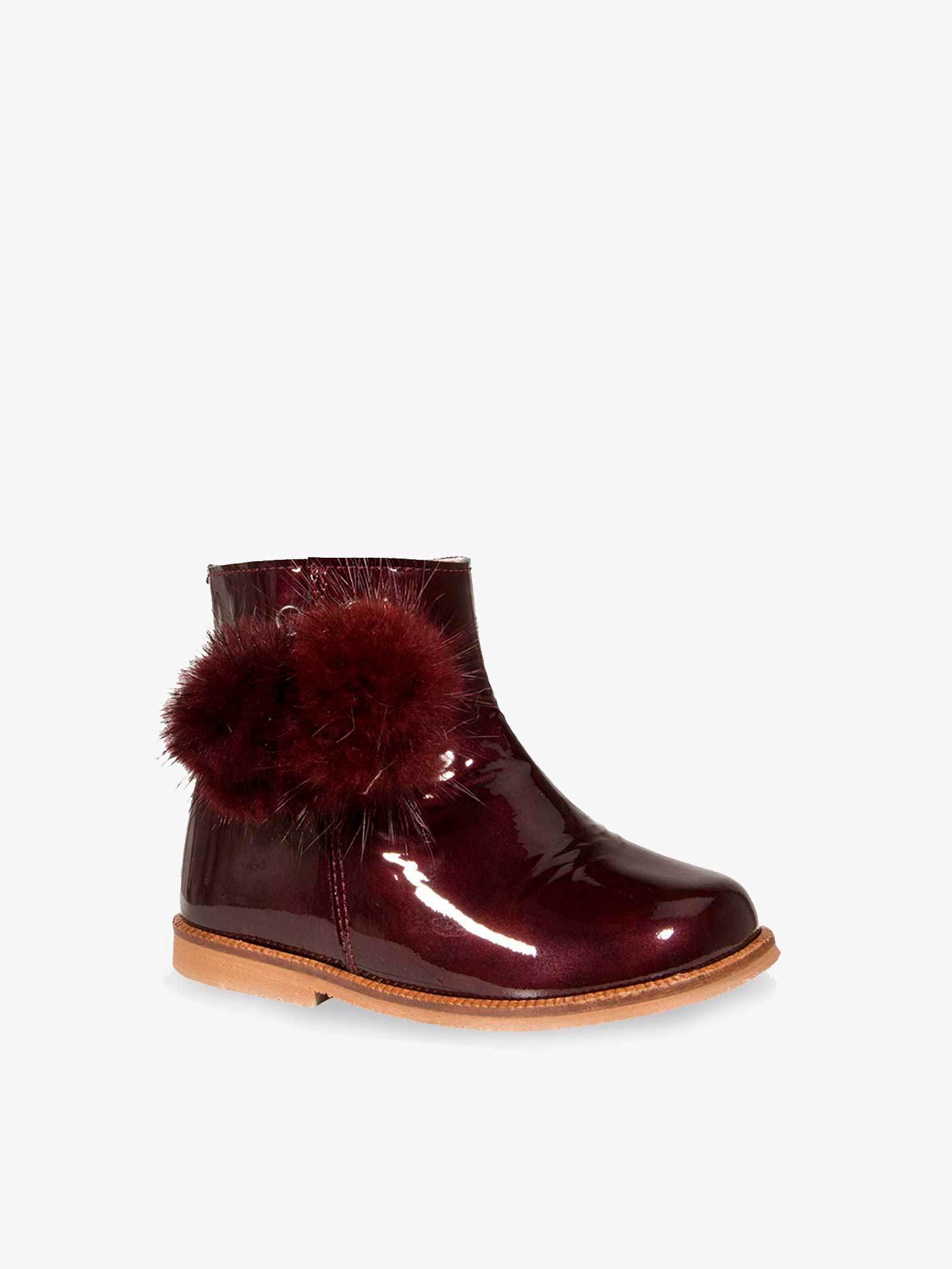 Botins com Pompons