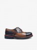 Sapatos Brogue Tricolor