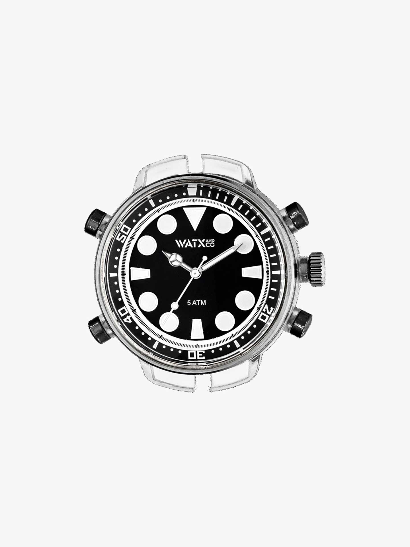 Caixa L Analogic Scubax Goldfish Black White