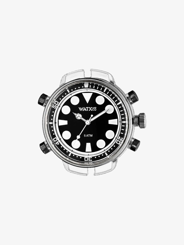 Caixa L Analogic Scubax Goldfish Black White