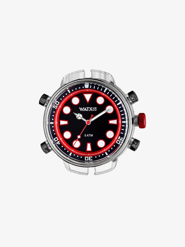 Caixa L Analogic Scubax Goldfish Black Red