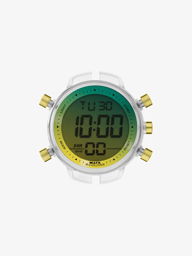 Caixa L Digital Eighties Green and Yellow