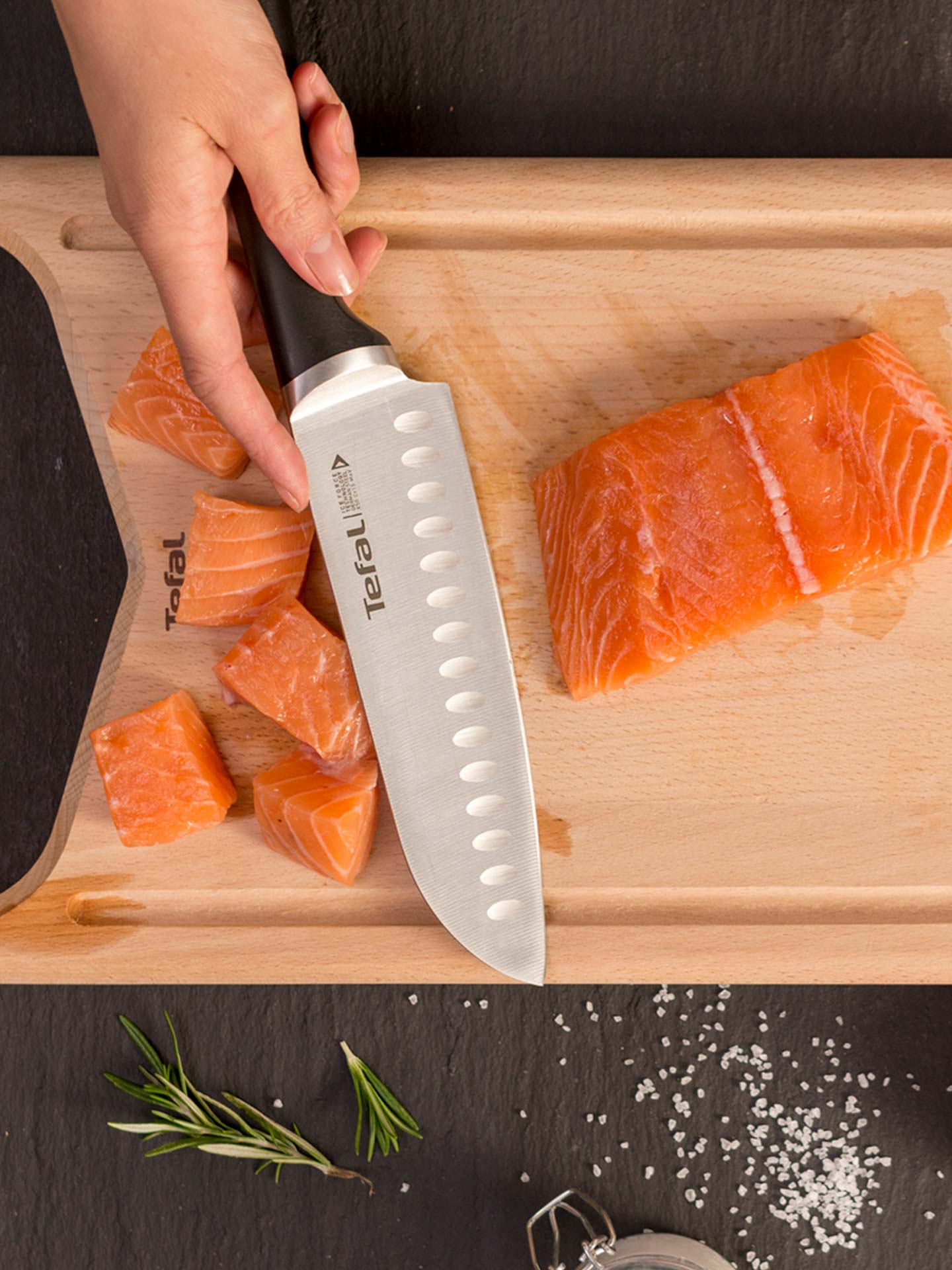 Faca Santoku Ice Force 18cm