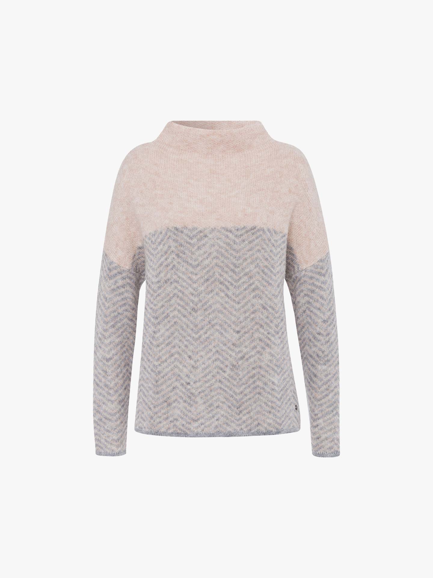 Camisola de Malha Color Block