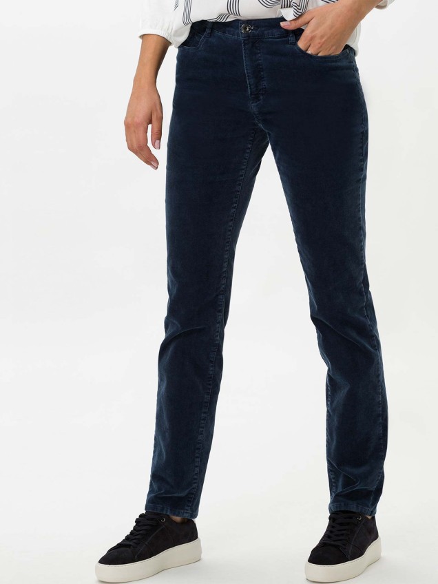 Cal�as de Bombazine Cintura Alta