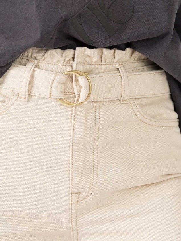 Calças de Ganga Paperbag