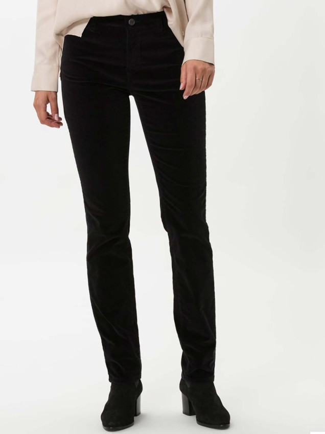 Calas de Veludo Slim Fit