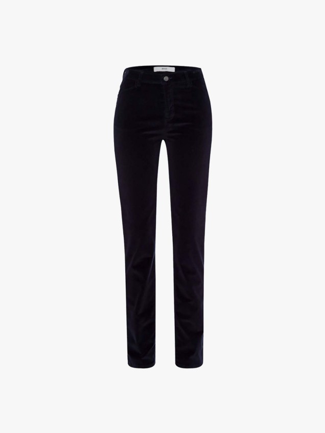 Calças de Veludo Slim Fit