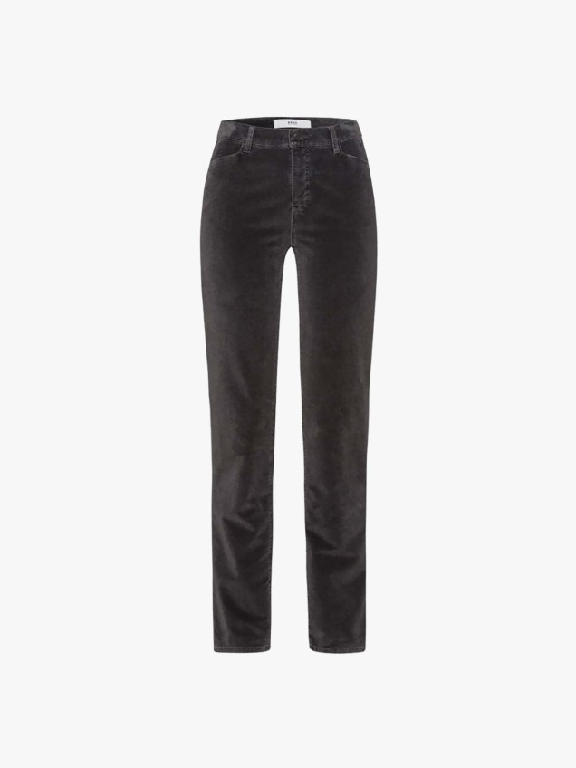 Calças de Veludo Slim Fit
