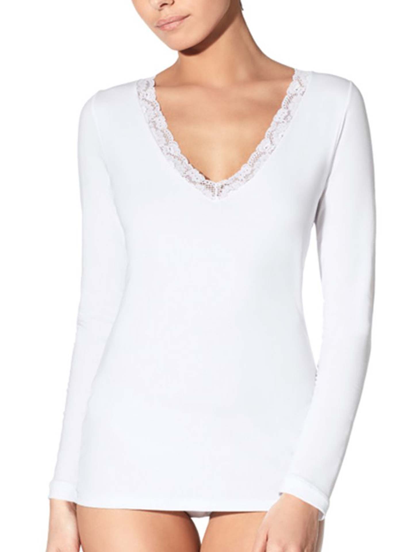 Camisola Interior com Renda