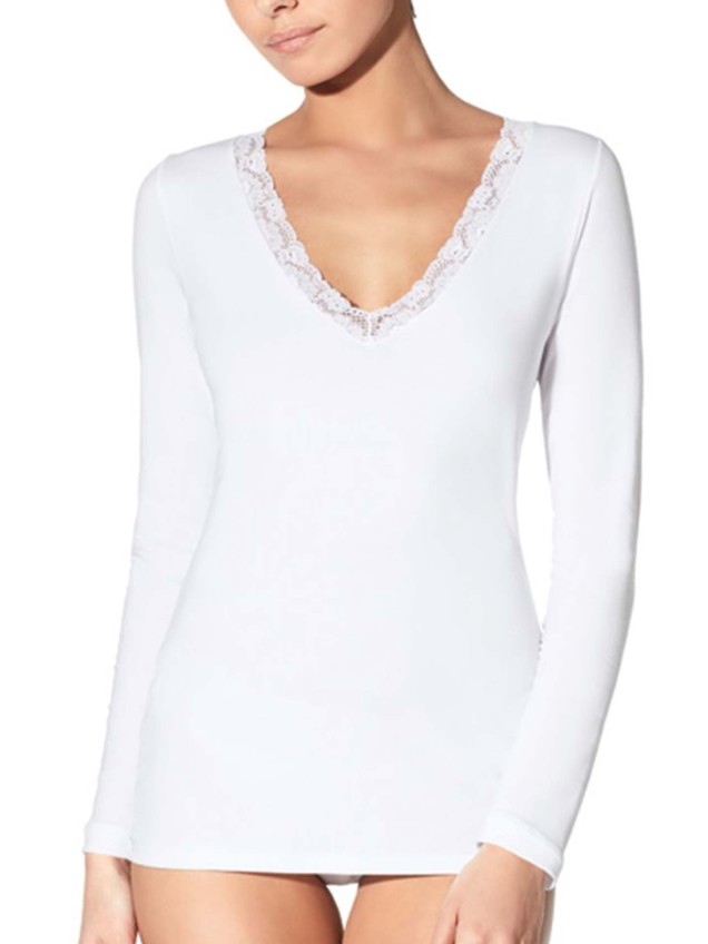 Camisola Interior com Renda