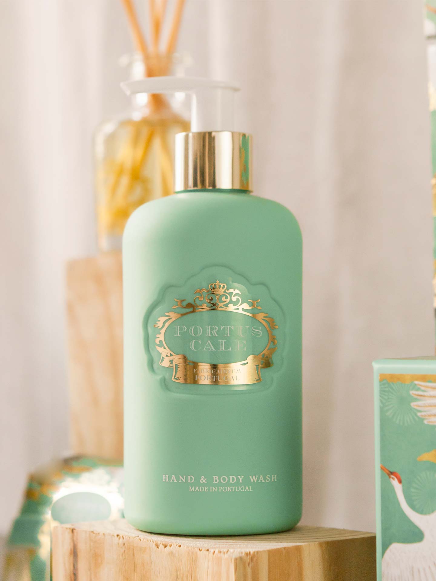 Gel de Mãos e Corpo Portus Cale White Crane