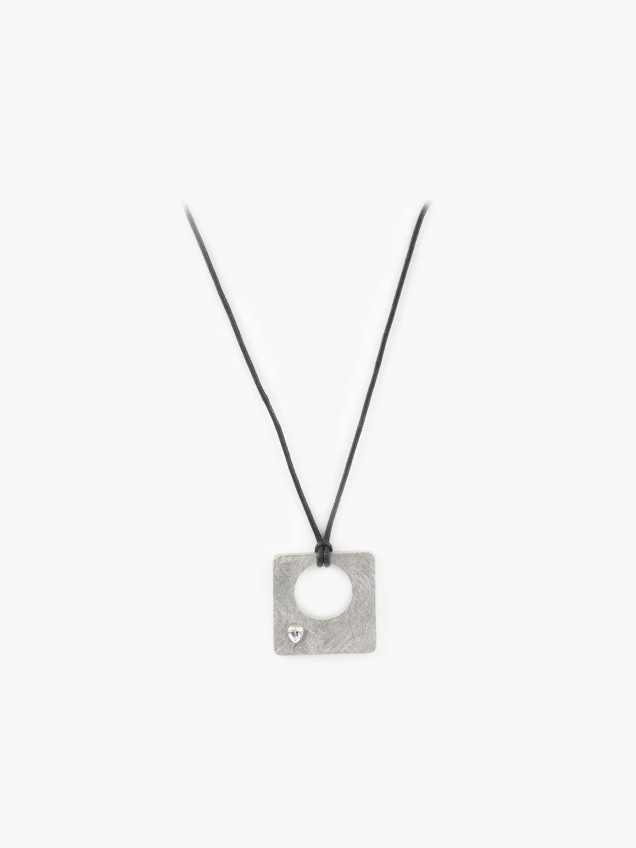 Colar de Prata com Medalha