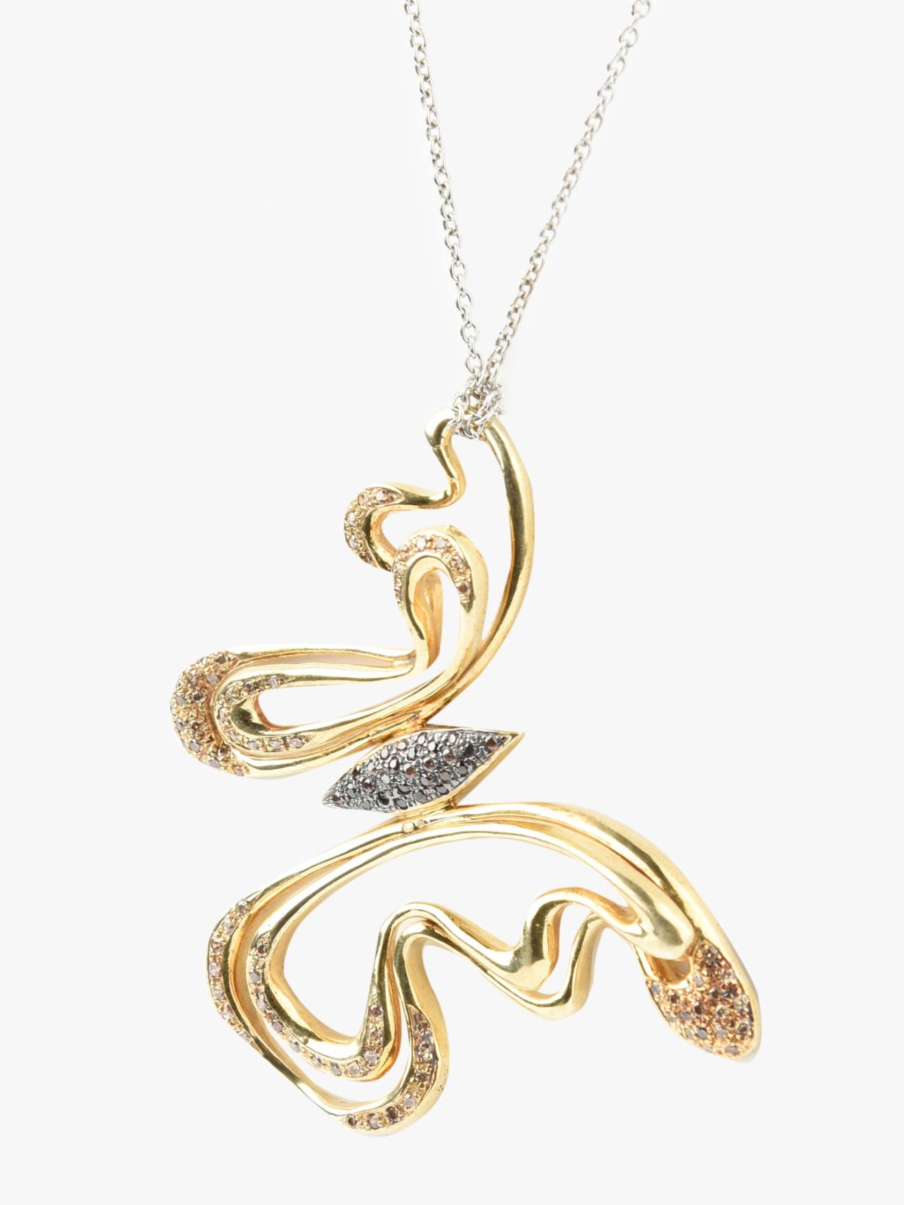 Colar de Prata Borboleta