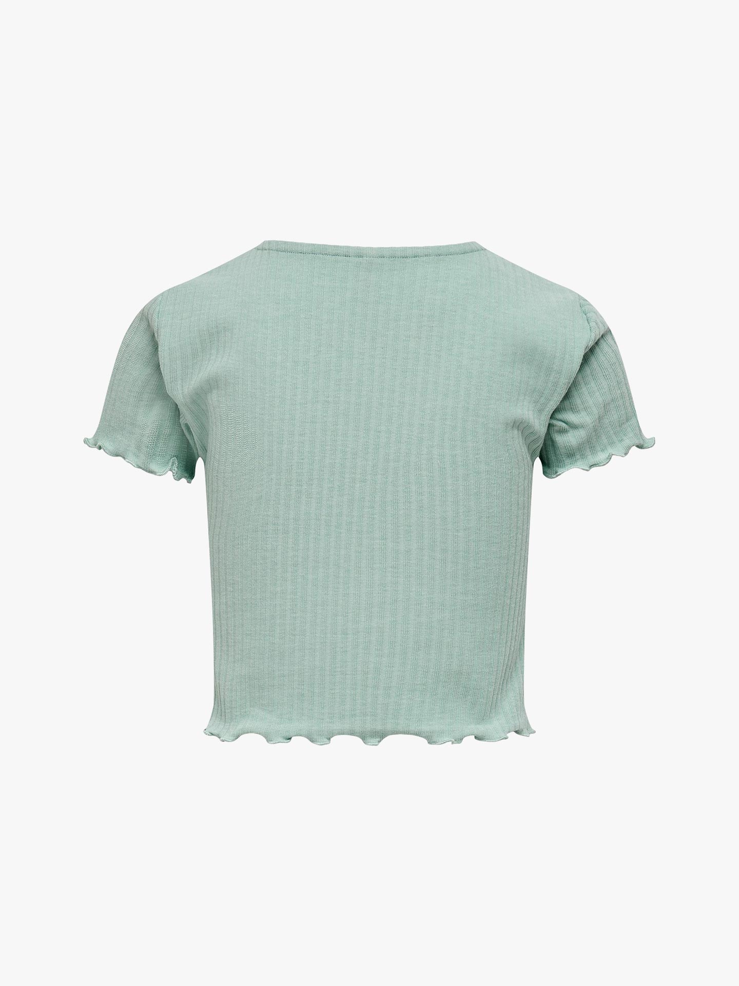 T-Shirt de Malha Canelada