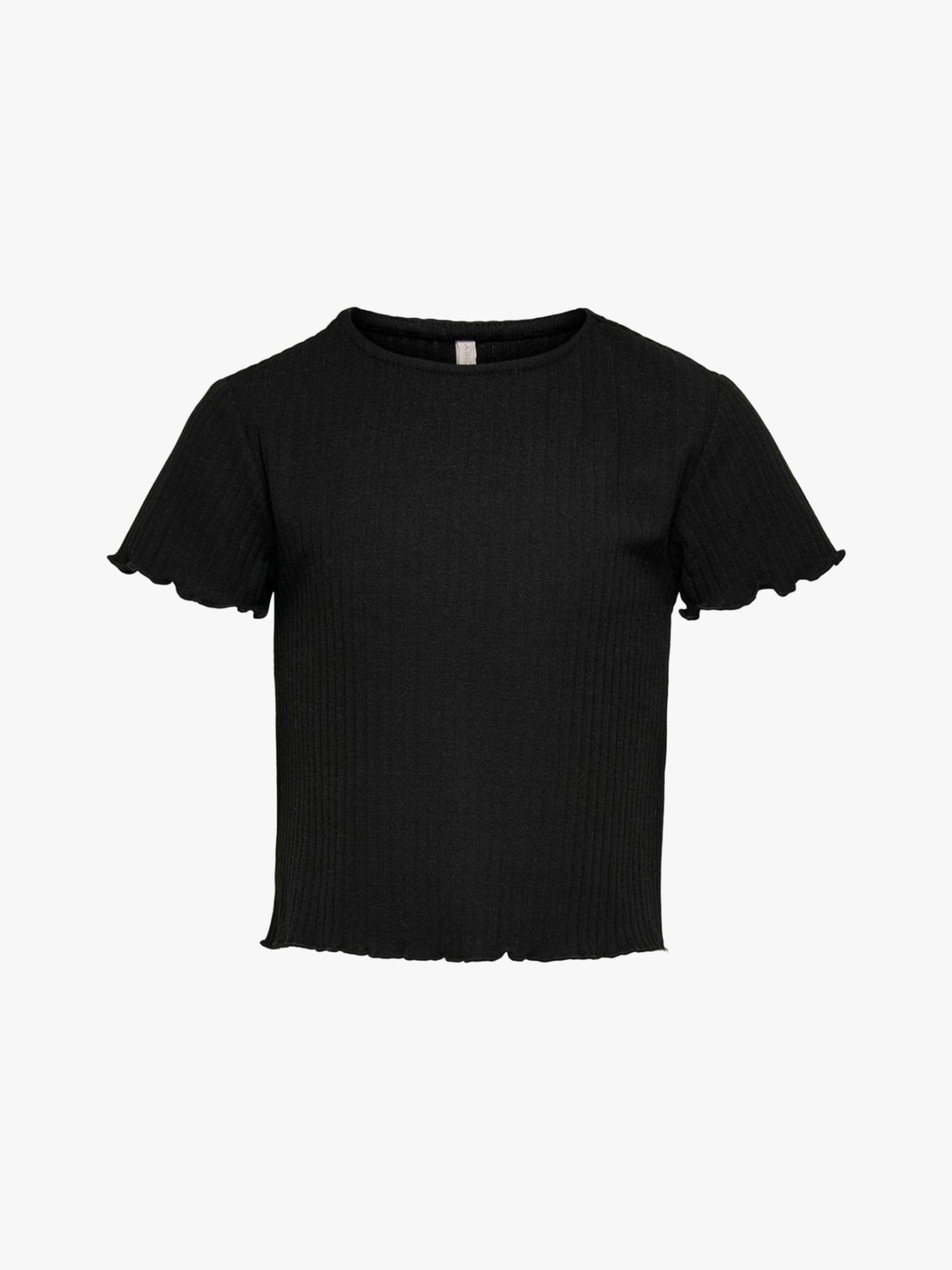 T-Shirt de Malha Canelada