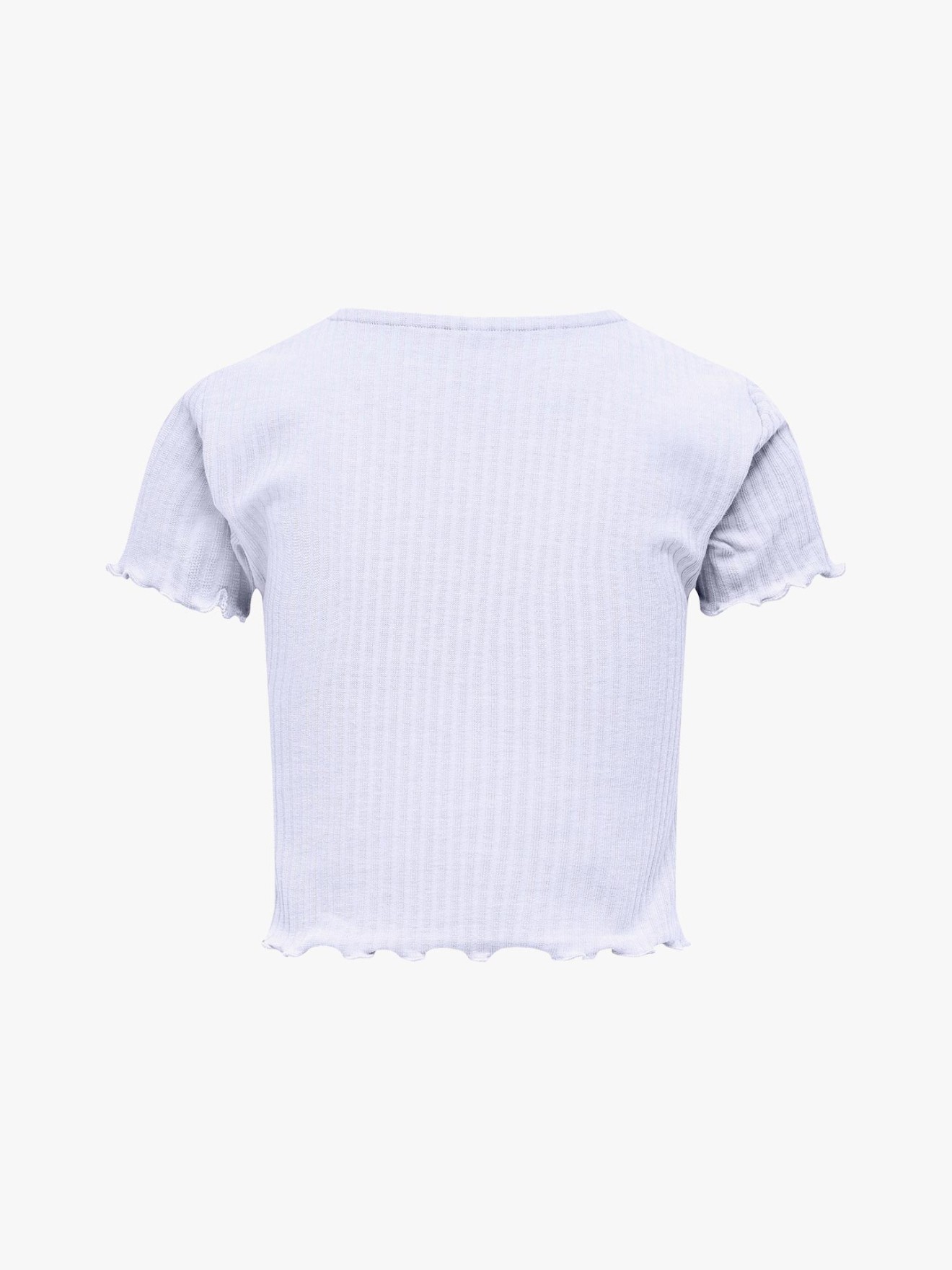 T-Shirt de Malha Canelada