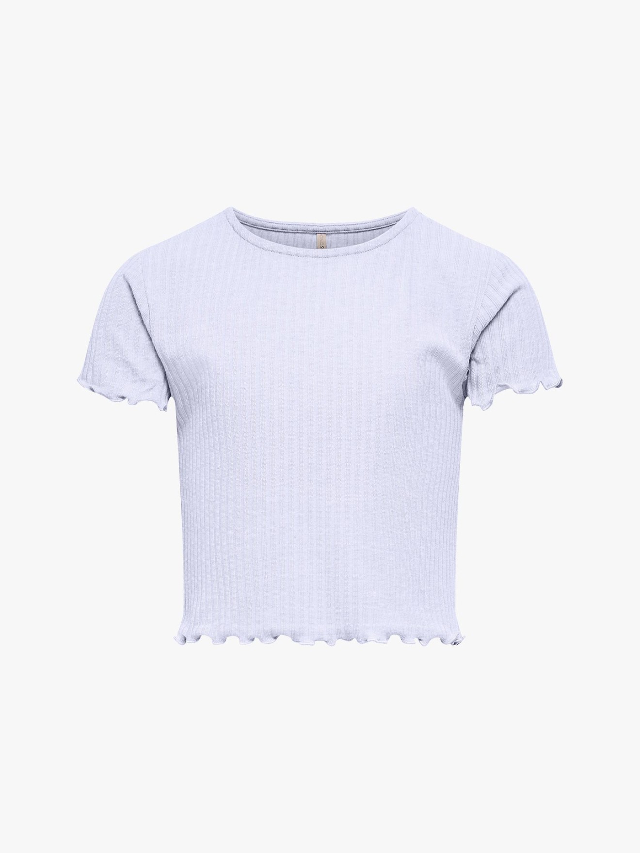 T-Shirt de Malha Canelada