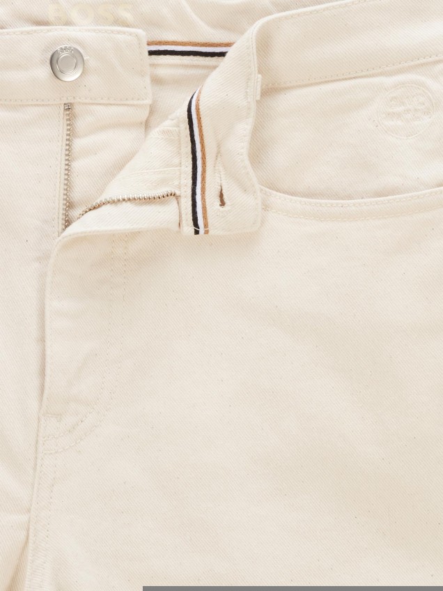 Calças de Ganga Straight Crop