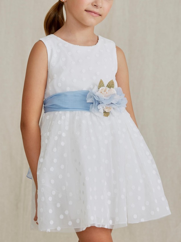 Vestido de Cerimónia em Tule Bordado