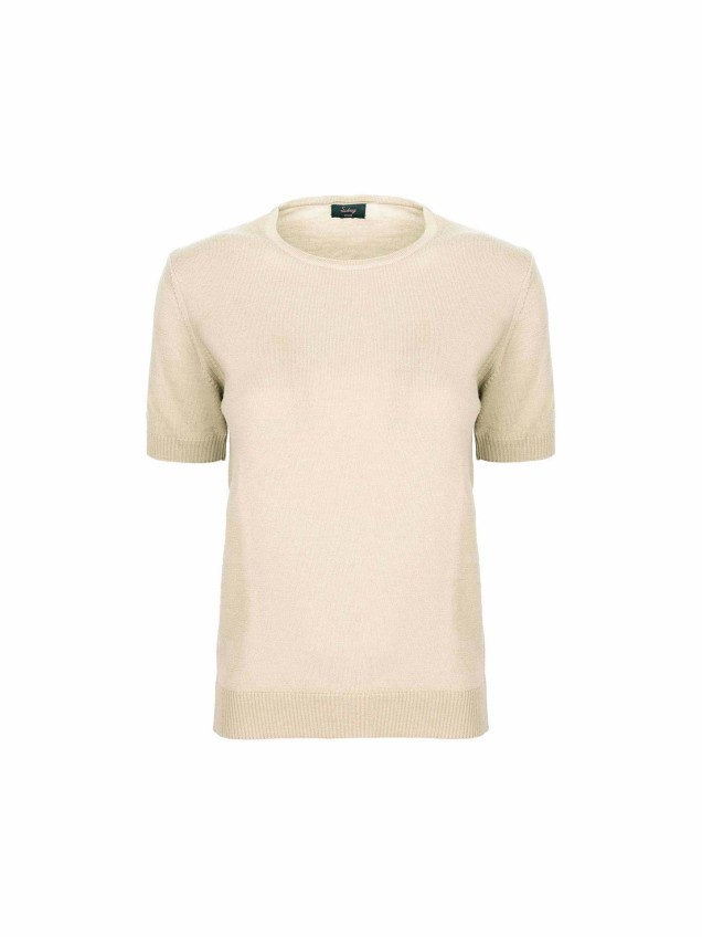 Conjunto casaco e t-shirt