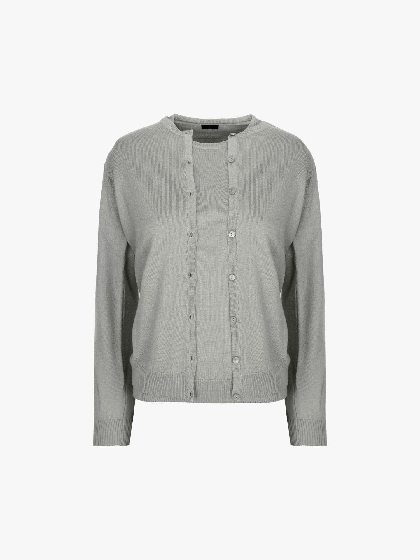 Conjunto casaco e t-shirt