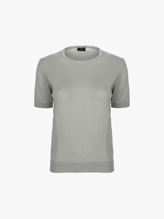 Conjunto casaco e t-shirt