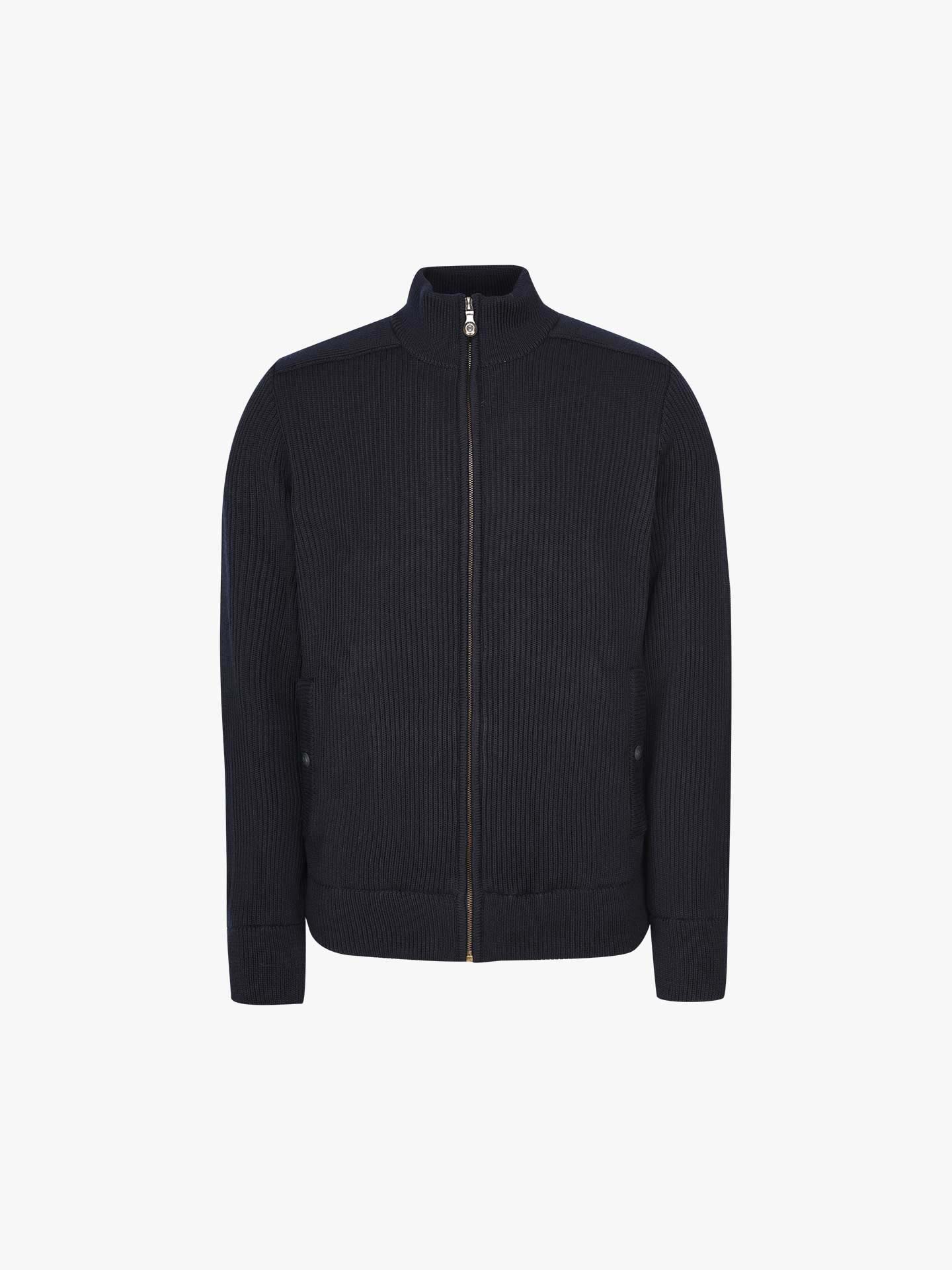 Casaco de Malha com Fecho