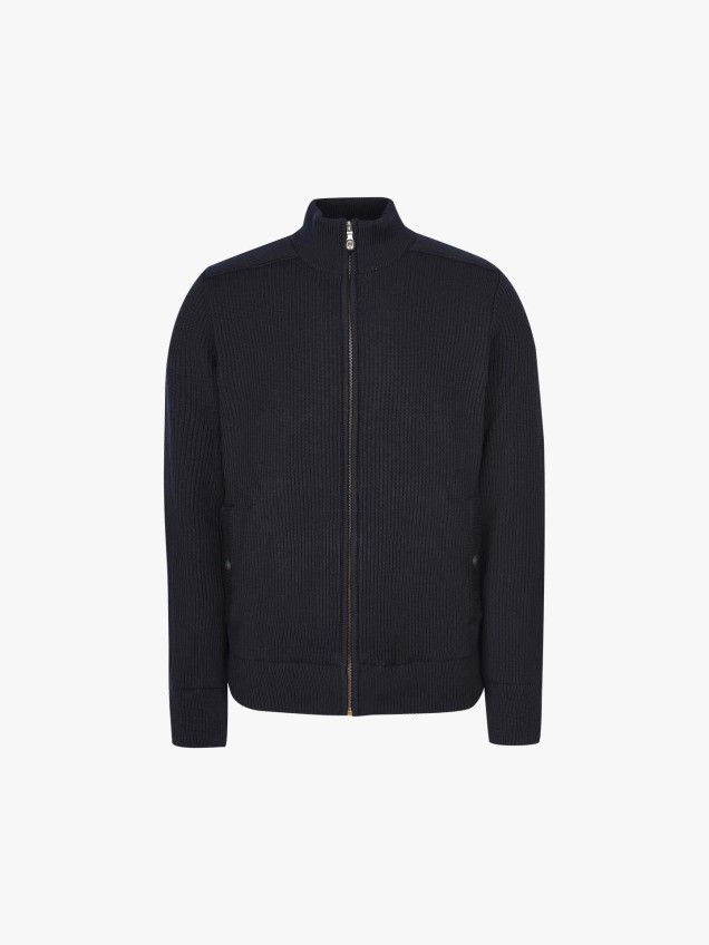 Casaco de Malha com Fecho