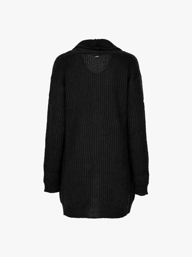 Casaco em Malha Canelada