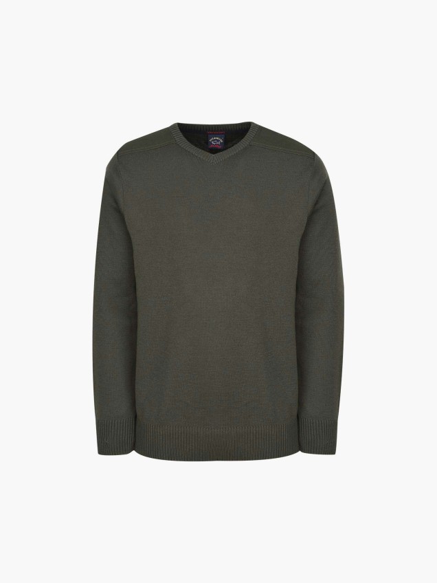Pullover Decote em V