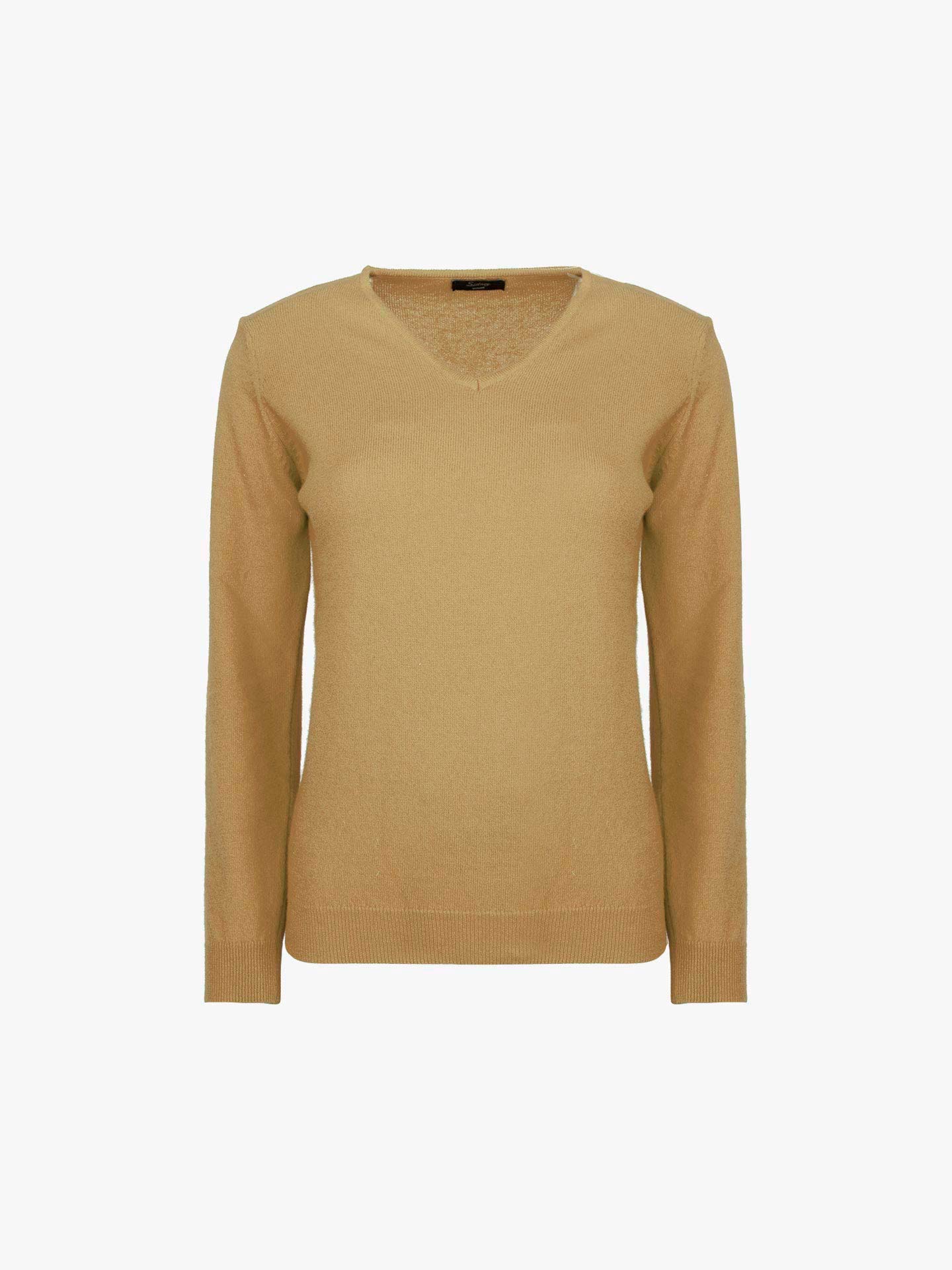 Camisola decote em bico