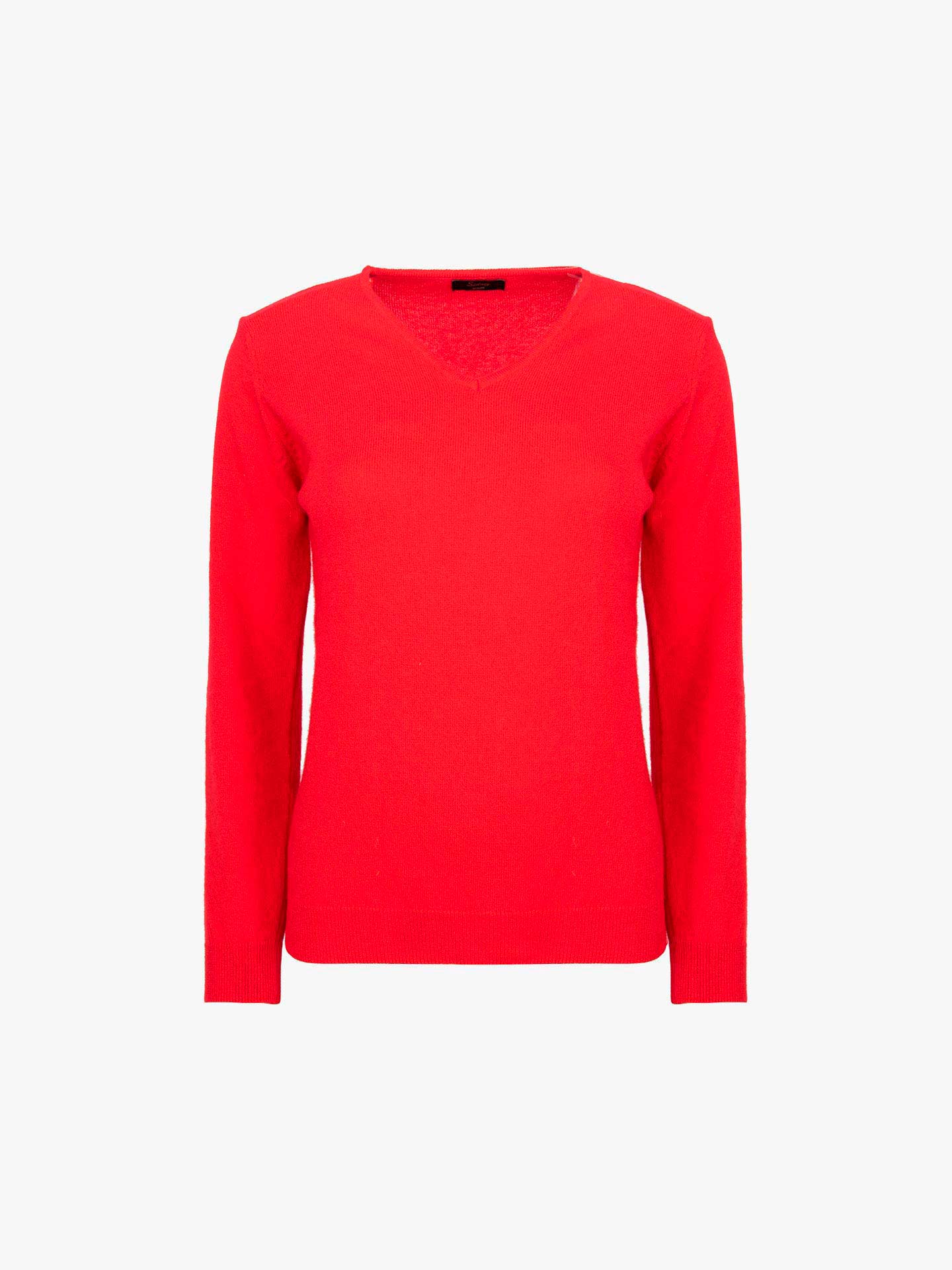 Camisola decote em bico