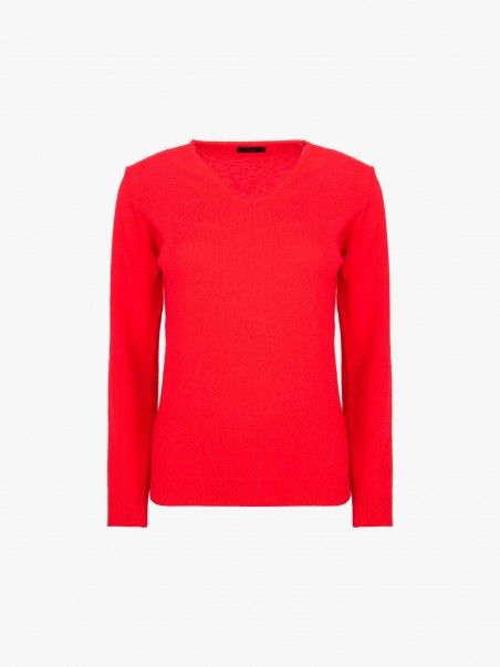 Camisola de Decote em V