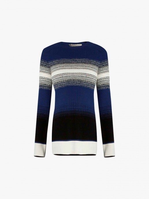 Camisola de Malha Tricolor