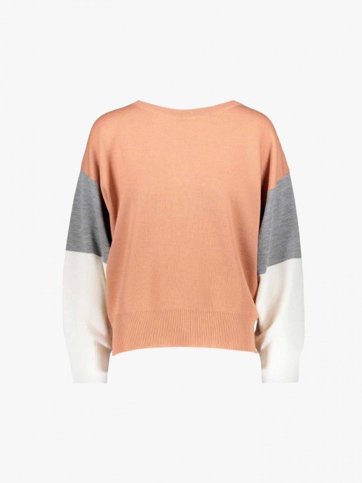 Camisola de Malha Tricolor