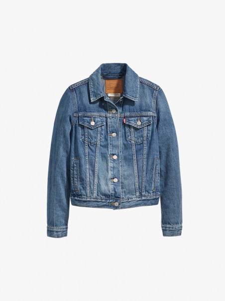 Blusao Denim BlusÃ£o Ganga Levis Blusão De Ganga Levi's® Casacos