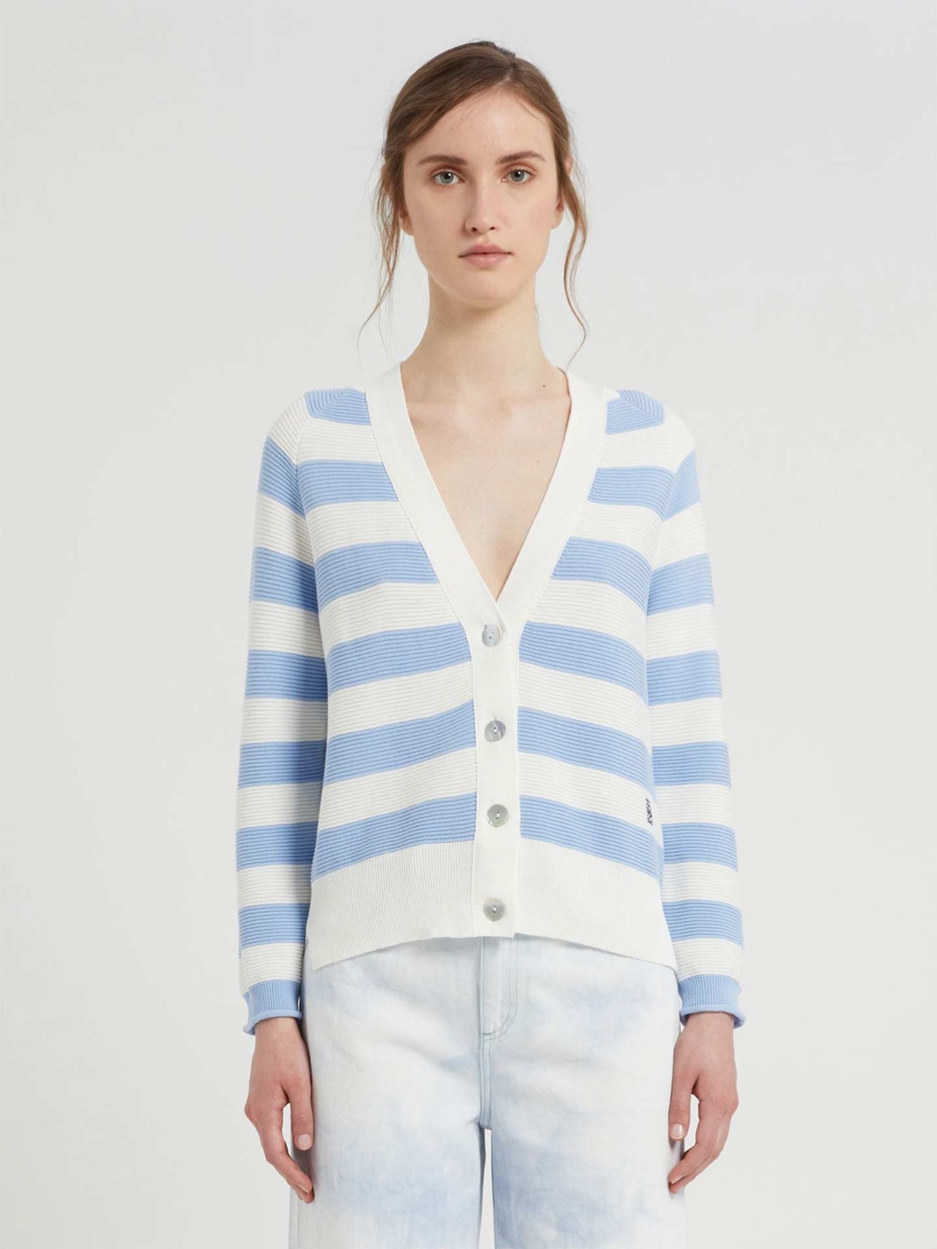 Cardigan Canelado