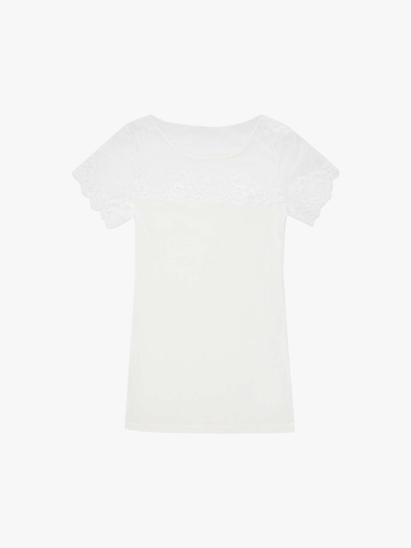 Camisola Interior com Renda