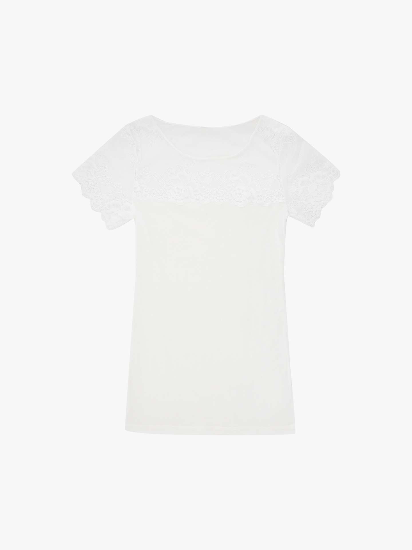 Camisola Interior com Renda