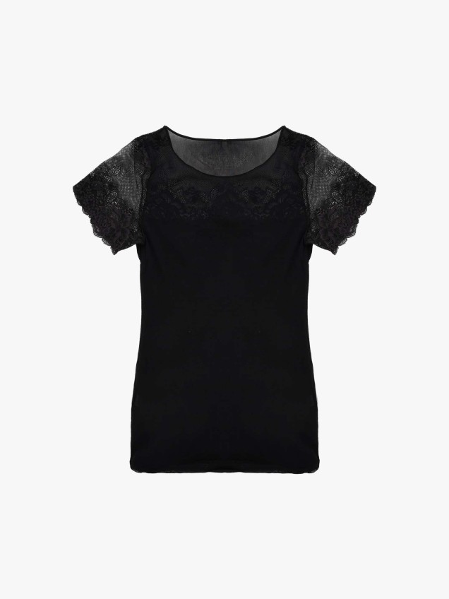Camisola Interior com Renda