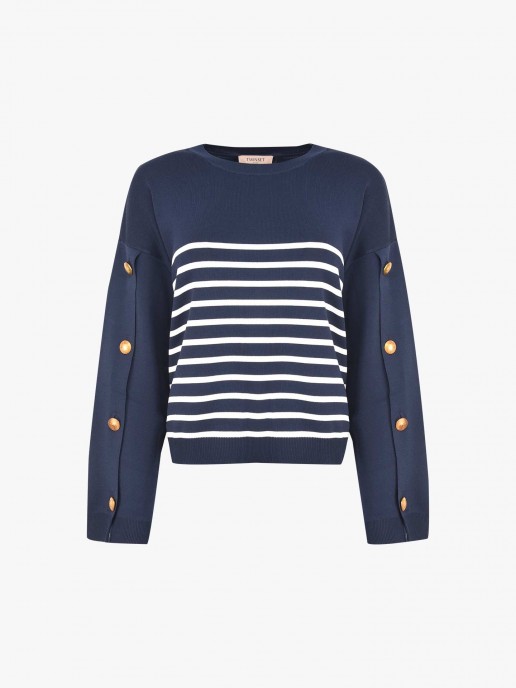 Camisola de Malha com Botes