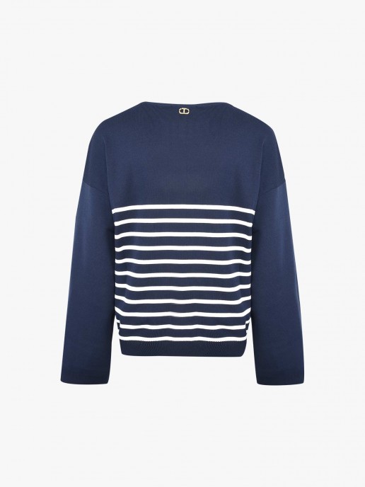 Camisola de Malha com Botes