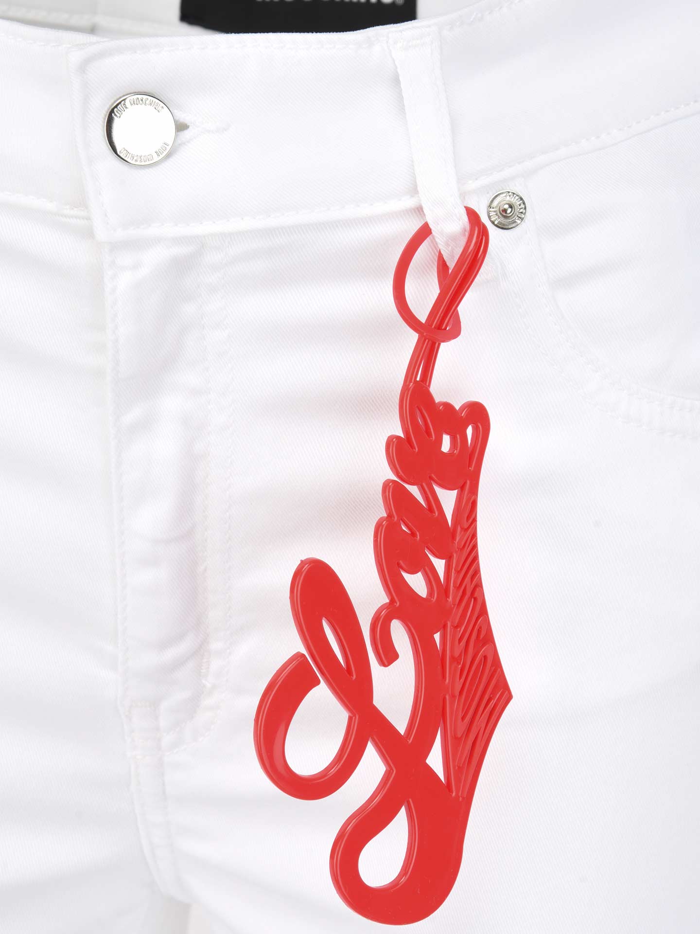 Calças de Ganga Flare com Aplicação