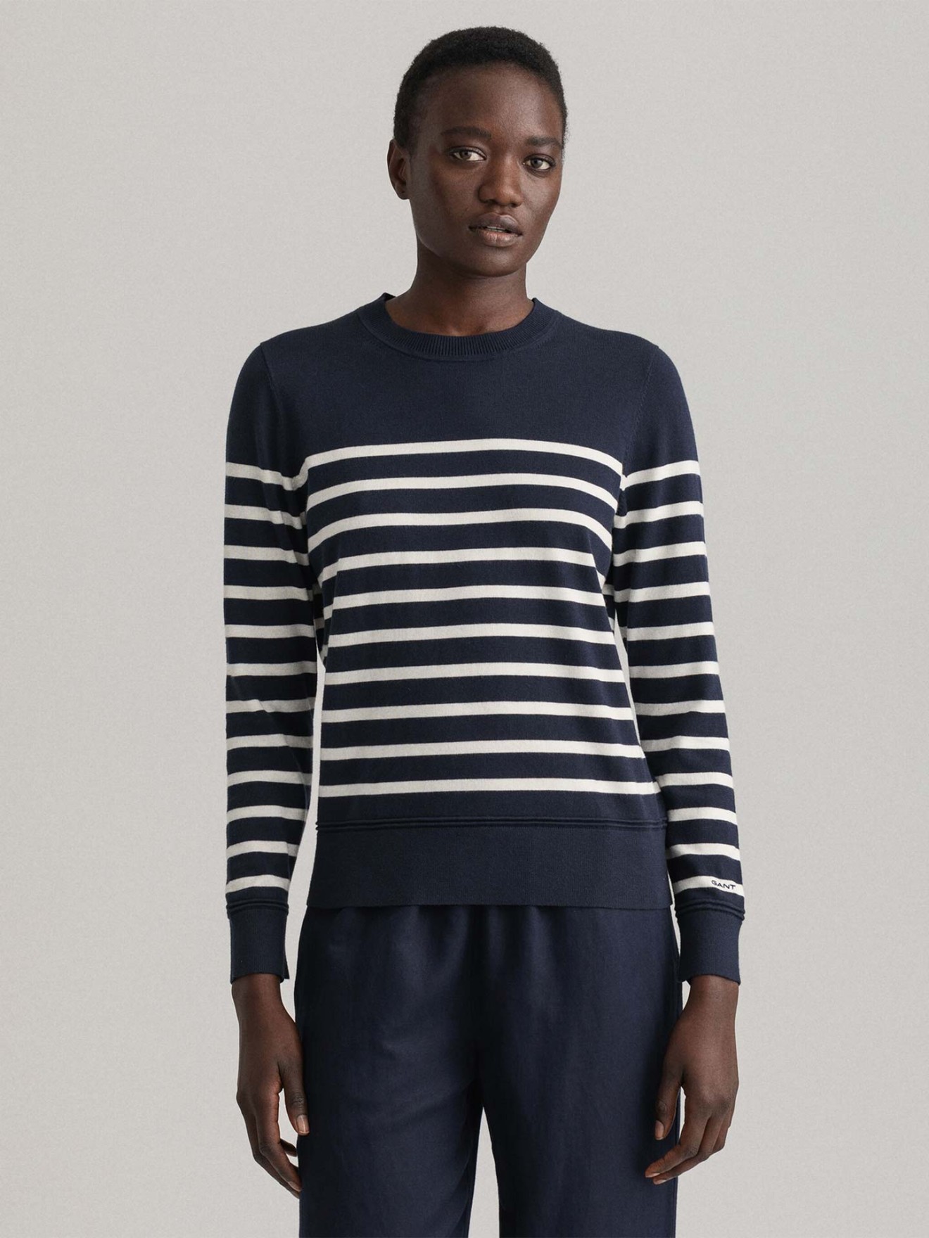 Sweatshirt às Riscas
