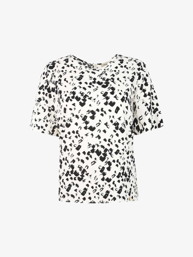 T-Shirt com Padrão