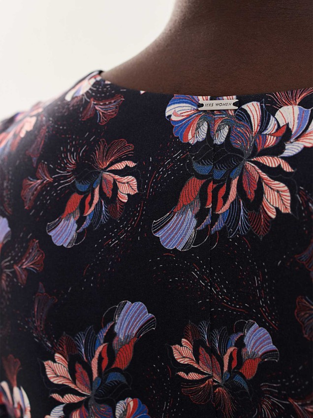 Vestido Curto Floral