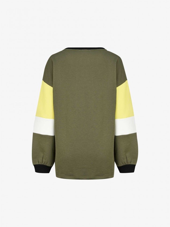 Sweatshirt Color Block