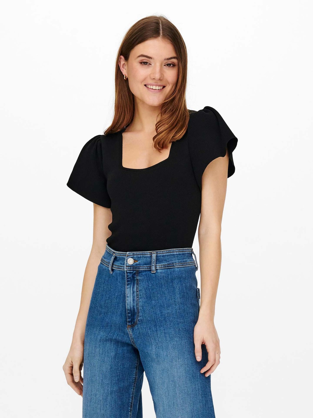 Camisola de Malha Canelada